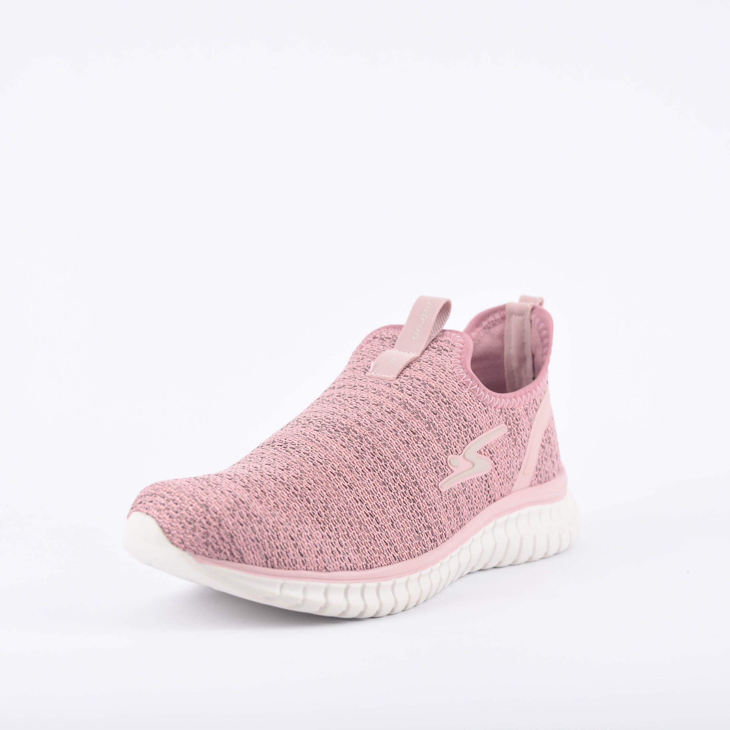 Packshot des Baskets Adrun Ténis Flex Up Rose, élégantes et sportives.