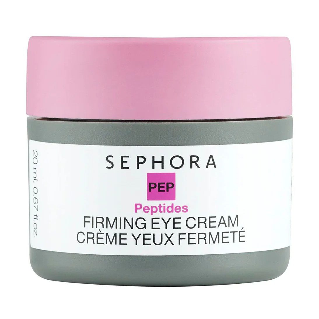 Texture lisse et onctueuse de la Crème Yeux Fermeté Sephora appliquée sur le dos de la main.