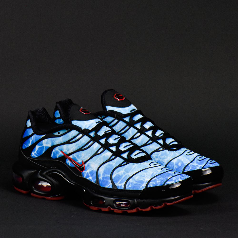 Nike TN Shark Air Max Plus Bleu/Noir – 100% Original en Algérie - الصورة 8